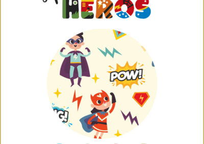 BOX décoration personnalisée fête Super héros • You Make a Wish